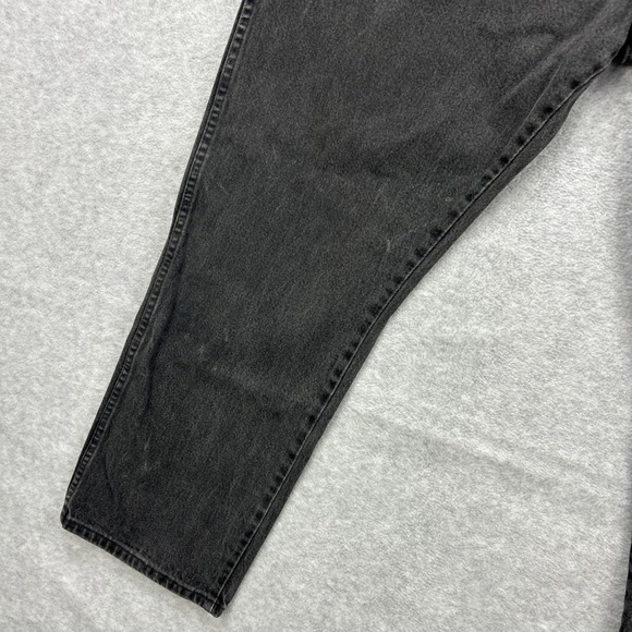 Vintage‎ Wrangler Jeans Mens 44x30 Black Denim Pants Cowboy Western American USA - Picture 4 of 14